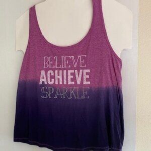 Old Navy - Purple/Blue Ombre' GraphicTank Top